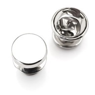 窗簾扣免縫金屬扣 可拆式免打孔窗簾綁帶配件 可調節窗簾扣子- 銀色蝴蝶帽款 均碼