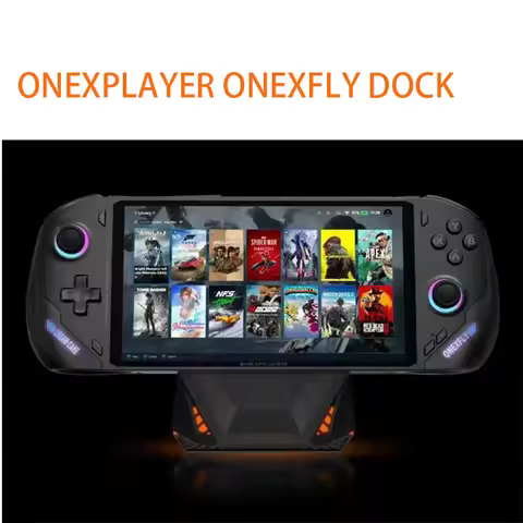 Original Docking Station OnexPlayer OneXfly 7840U Mini 7 inch Game Console Dock PD Charge USB HDMI R