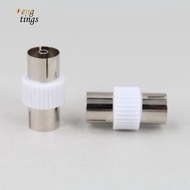 FT✿TV Coaxial Cable Aerial RF Antenna Extension Adapter Female to Female Connector