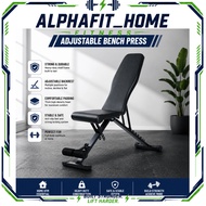 Adjustable Fitness Bench Heavy Duty | Incline Flat Decline Weight Bench for Home Gym Exercise (AFH)