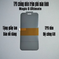 Magic 6 Ultimate TPU anti-peeping screen protector 6H hardness