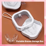 Portable Braces Storage Box Retainer Invisalign Tooth Case Multifunctional Storage Box