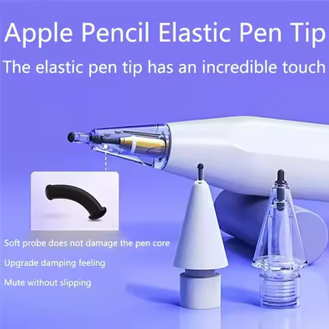 Pencil Tips For Apple Pencil Pro 1/2 Gen Replacement Crystal Diamond Tips 4B 2B HB For iPad Pencil 2
