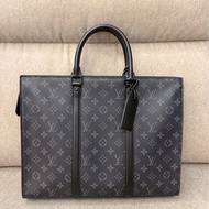 LV黑老花大號公事包