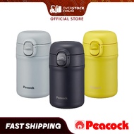 PEACOCK AKH-28 One Touch Tumbler with 280ml, Stainless Steel, BPA FREE & Hot and Cold