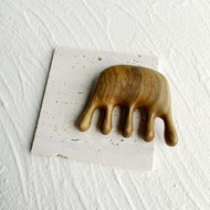 【快速出貨】天天梳 按摩木梳 | 綠檀木梳 經絡按摩梳 經絡梳