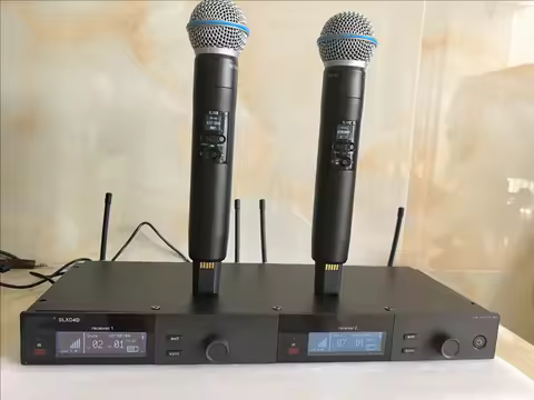 TKG 570-820mhz SLXD4D outdoor concert sound system dual-channel uhf wireless true diversity micropho