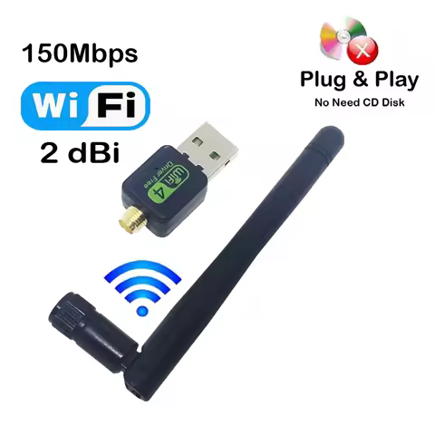 Mini USB Free Driver Wifi Adapter 150Mbps WiFi Dongle MT7601 Wi-fi Receiver Wireless Network Card 80