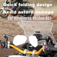 For Husqvarna Norden 901 Motorcycle Mirror Accessories Norden 901 2023- CNC Aluminum Mirror Foldable