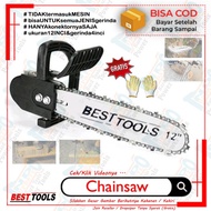 ChainSaw Adapter Mesin Gerinda Tangan By JLD Adaptor mini chainsaw