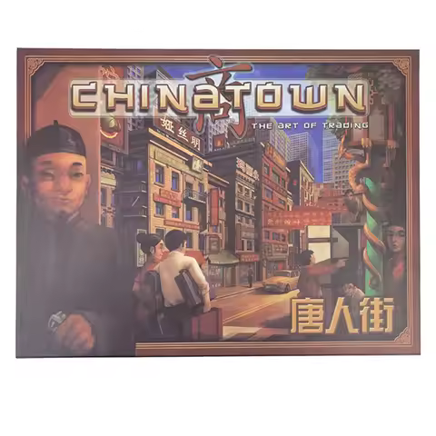 Chinatown Board Game 2-6 Players Business Strategy Game For Party/Family Table Games