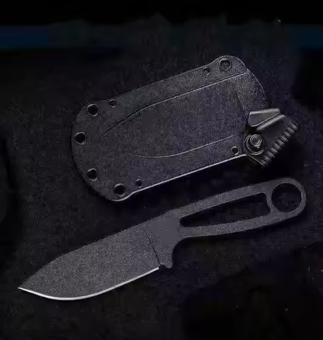 Eskabar BK14 Straight Fixed Blade Knife 1095 High Carbon Steel Blade Handle Tactical Hunting Fishing
