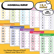 [PDF Softcopy] 4 Tahun Belajar Huruf ABC Besar abc Abjad Huruf Alphabet Mengenal Huruf ABC Besar abc