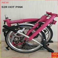 "Lilsaint" Deskripsi Sepeda Lipat Brompton 16 Inch S2R Hot Pink