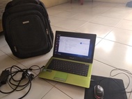 laptop Asus Core i5 hijau