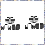 (ICTE) 2Set Car Door Lock Buckle Upgraded Stabilizer Cover Latches Stopper for-- Series Eliminate Ab