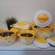 Food Warmer Pan Set / Warmer Unique food container/ Food Warmer container 4pcs (RANDOM) Food Storage