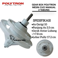 [PWM 9366]Gearbox mesin cuci polytron type pwm 9366 B/pwm9366h