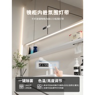 Smart Solid Wood Bathroom Mirror Cabinet Storage Integrated Bathroom Mirror Box with Light Toilet Wall-Mounted Mirror with Shelf