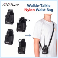 MSC-20A/B/C/D Nylon Pouch Waist Bag for Walkie Talkie & Headset - Baofeng UV5R, UV-9R Plus, UV82, BF