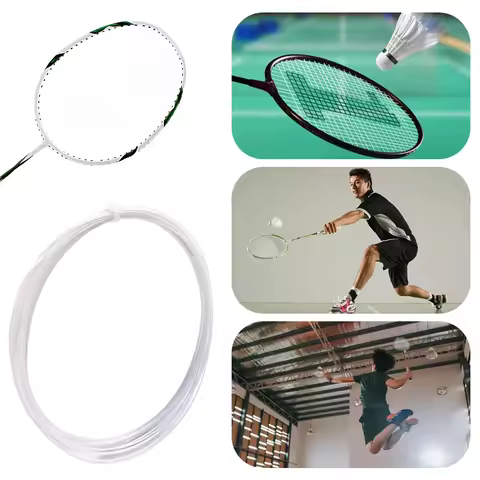 10M Badminton String Badminton Racket String High Flexibility Badminton Replacement String Badminton