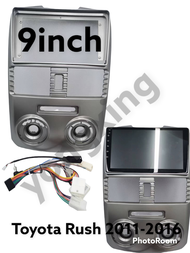 Yongxing Head Unit Android Untuk Toyota Rush Tahun 2009-2016 9Inch Penerima Navigasi & Penerima AV A