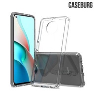 紅米Redmi Note 9T 5G CASEBURG Clear Hybrid 雙物料 TPU軟邊保護套 亞加力透明硬底 手機殼Case 5583A