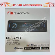 NAKAMICHI NQ921B-CD/DVD RECEIVER BLUETOOTH USB RADIO | LOSSLESS MUSIC | SINGLE DIN | CAR PLAYER | PL