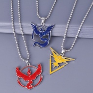 Pokemon Team Mystic/Valor/Instinct Necklace - Cool Anime Accessories Necklace (Unique, Stylish, Prem