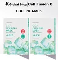 【100% Authentic】1+1 Cell Fusion C Cica Cooling Mask Sheets 5Pcs*2EA Instant Cold Soothing Centella H