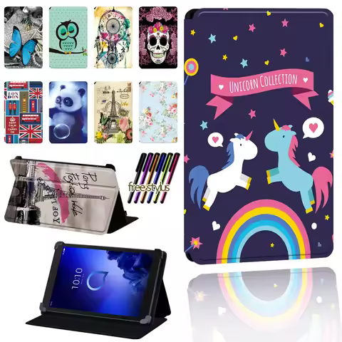 Tablet Case for Alcatel 1T 7 10 / 3T 8 10 / A3 10 Tablet Scratch Resistant Lightweight Protective Ca