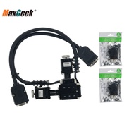 Maxgeek FEY4015 40x40mm/1.6x1.6" XY Axis Sliding Table Sliding Stage Cross Roller Type Motorized Pla