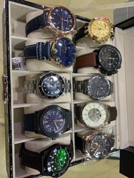 精品手錶 Versace /ARMANI/FOSSIL/BALMER /INVICTA/OTTO FOX