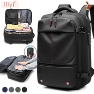 LILY Airpack Backpack, Expandable 60L Shoulder Bag, Multi-functional Large Capacity Anti-Theft Lock 