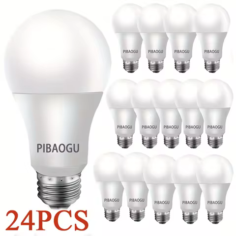 24pcs LED Bulb Lamps E27 E14 B22 AC220V Light Bulb 20W 18W 15W 12W 9W 6W 3W Lampada Living Room Home