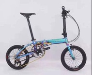 收Mint 幻彩綠丶七彩色 T9 16吋 9速 單車 $1500-$2000睇新舊而定