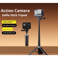 Applicable to DJI Action 4/5 Pro action camera tripod, mobile selfie stick extension and fixation br