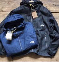 日本預訂 2色選 the North face 牛仔拼色 外套