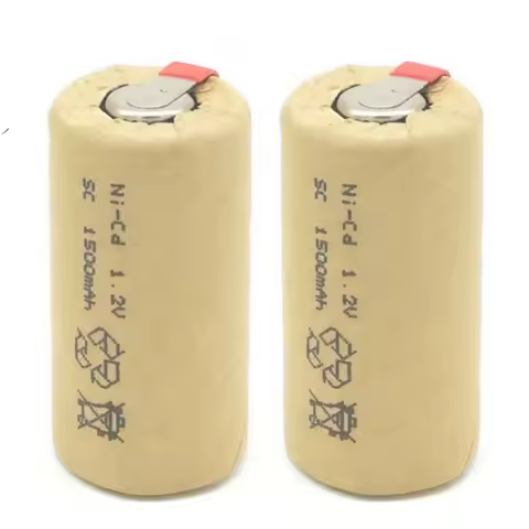 Ni-CD 1.2V SC1500mAh Sub C high power 10C rechargeable battery for Walkie talkie power tools cordles