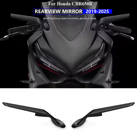 CBR650R 2025 Rearview Mirror For Honda CBR 650R cbr650r 2019-2024 Stealth Sport Winglet Mirror Kits 