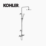 KOHLER JULY THERMOSTATIC DUAL SHOWER COLUMN (K-45352T-C9E2-CP)