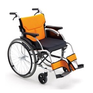M-8/ Three ExpensivemikiHangtai Aluminum Alloy Lightweight Wheelchair for the ElderlyMCS-43JLFolding Manual Wheelchair B
