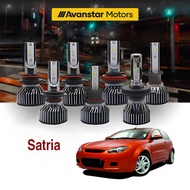 [PROTON] Satria/Ertiga/Exora/Gen2 2PCS Mini Type Car LED Headlight Bulb H1 H3 H4 HB4 9006 Hi/Lo Beam