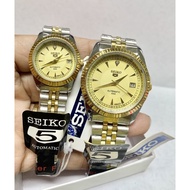 Seiko 5 Watch Couple Japan Movements 2pcs