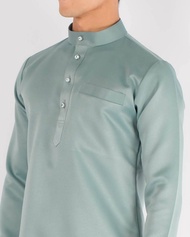 Baju Melayu Dusty Blue by ADNAA