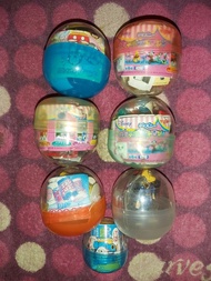 Disney Disneyland 迪士尼 Mickey Mouse 米奇 米奇老鼠 人魚公主 Arlel 小熊維尼 Winnie the poon 迷你 扭蛋機 Mini Folk Art Coll