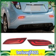 【●TI●】Car for  Spark 2010-2015 LED Brake Light Rear Bumper Light Dynamic Turn Signal Reflector