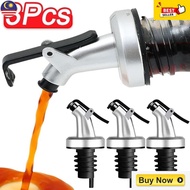 ZDD 3/1Pcs Oil Bottle Stopper Cap Dispenser Sprayer Lock Wine Pourer Sauce Nozzle Liquor Leak-Proof 