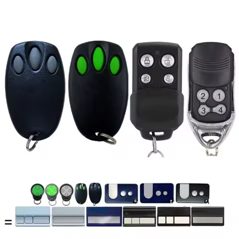Clones 94335E 94333E 1A5639-7 84335E 84333EML Merlin +C945 CM842 Garage Door Opener 433.92MHz Door K