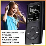 COD KIRIM CEPAT MP4 Player iPod Music Video FM Player Pemutar Musik 1.8inch / mp3 musik speaker full